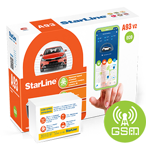 Автосигнализация StarLine A93 V2 GSM ECO