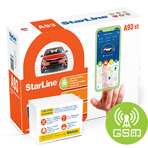 Автосигнализация StarLine A93 V2 GSM